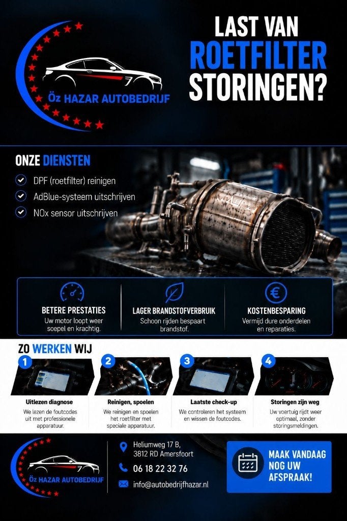 Roetfilter DPF reinigen. NOX, Adblue, EGR OFF, Ophalen, Nieuw, Skoda