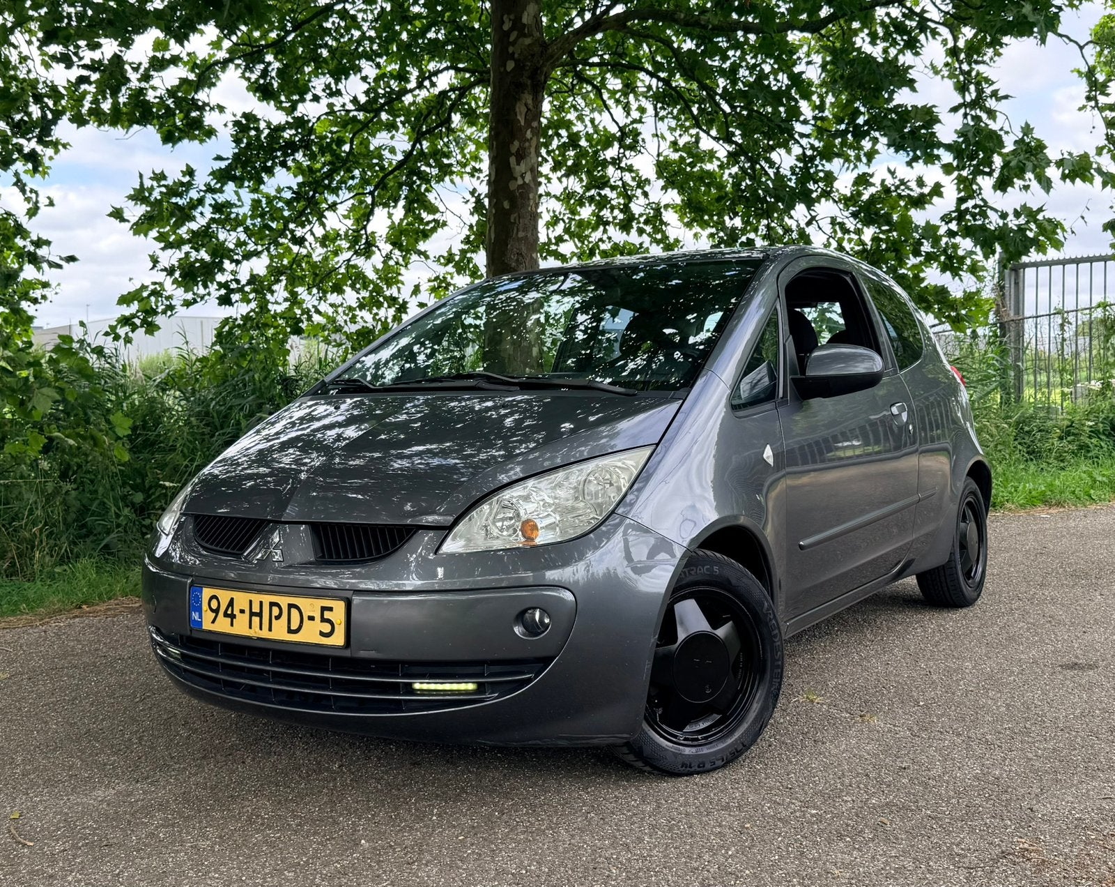 Mitsubishi Colt 1.3 Mivec CZ3 2009 Grijs, Voorwielaandrijving, Stof, Colt, Origineel Nederlands