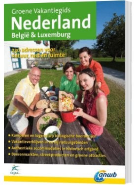 ANWB Groene Vakantiegids Nederland Belgie & Luxemburg, Fiets- of Wandelgids, Ophalen of Verzenden, Zo goed als nieuw, ANWB