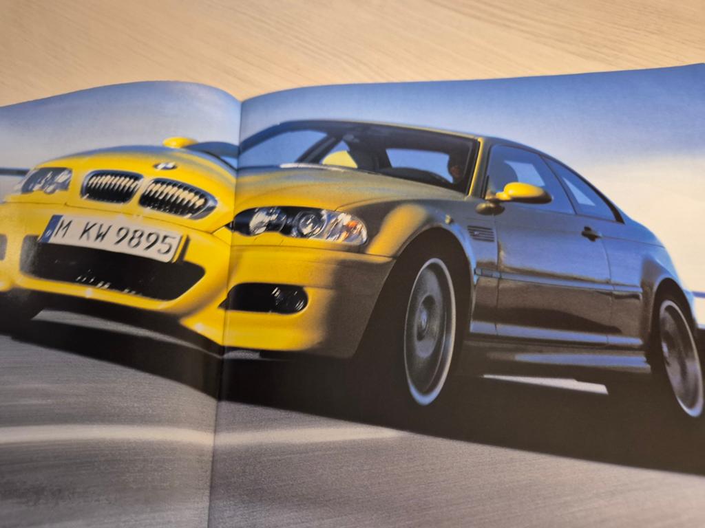Uit 2000 BMW m3 m5 mZ3 folder izgst BMW e46 coupé e39 5 ser, Ophalen of Verzenden, Zo goed als nieuw, BMW