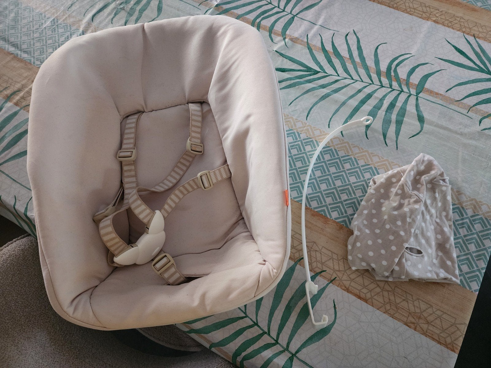 Stokke Newborn Set + hoes Tripp Trapp stoel, Kinderen en Baby's, Kinderstoelen, Ophalen of Verzenden, Zo goed als nieuw, Meegroeistoel