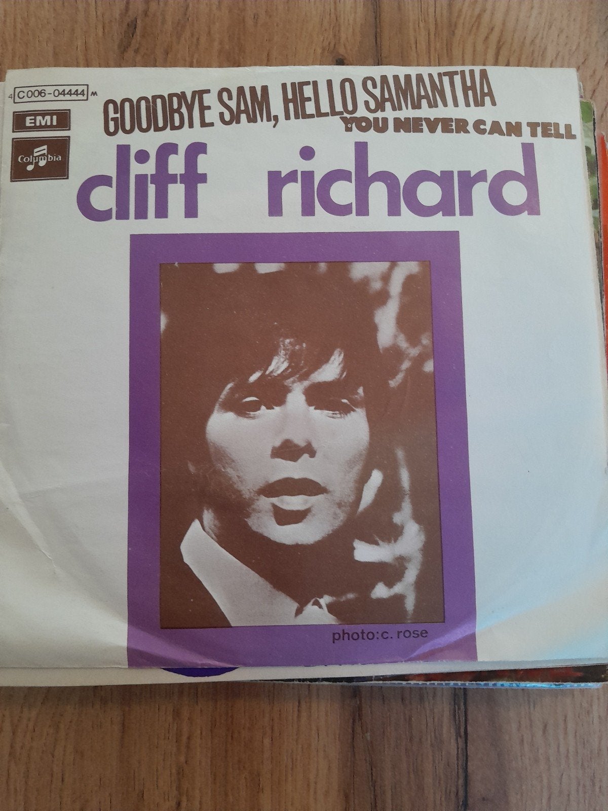 Cliff richard 7inch goodbye sam hello samantha, Ophalen of Verzenden, Zo goed als nieuw, Pop