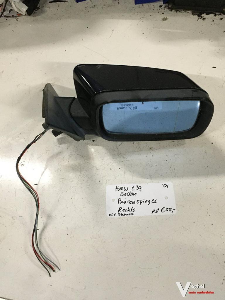 BMW E39 sedan 2001 Buitenspiegel elektr Rechts, Auto-onderdelen, Gebruikt, -, -, Ophalen of Verzenden
