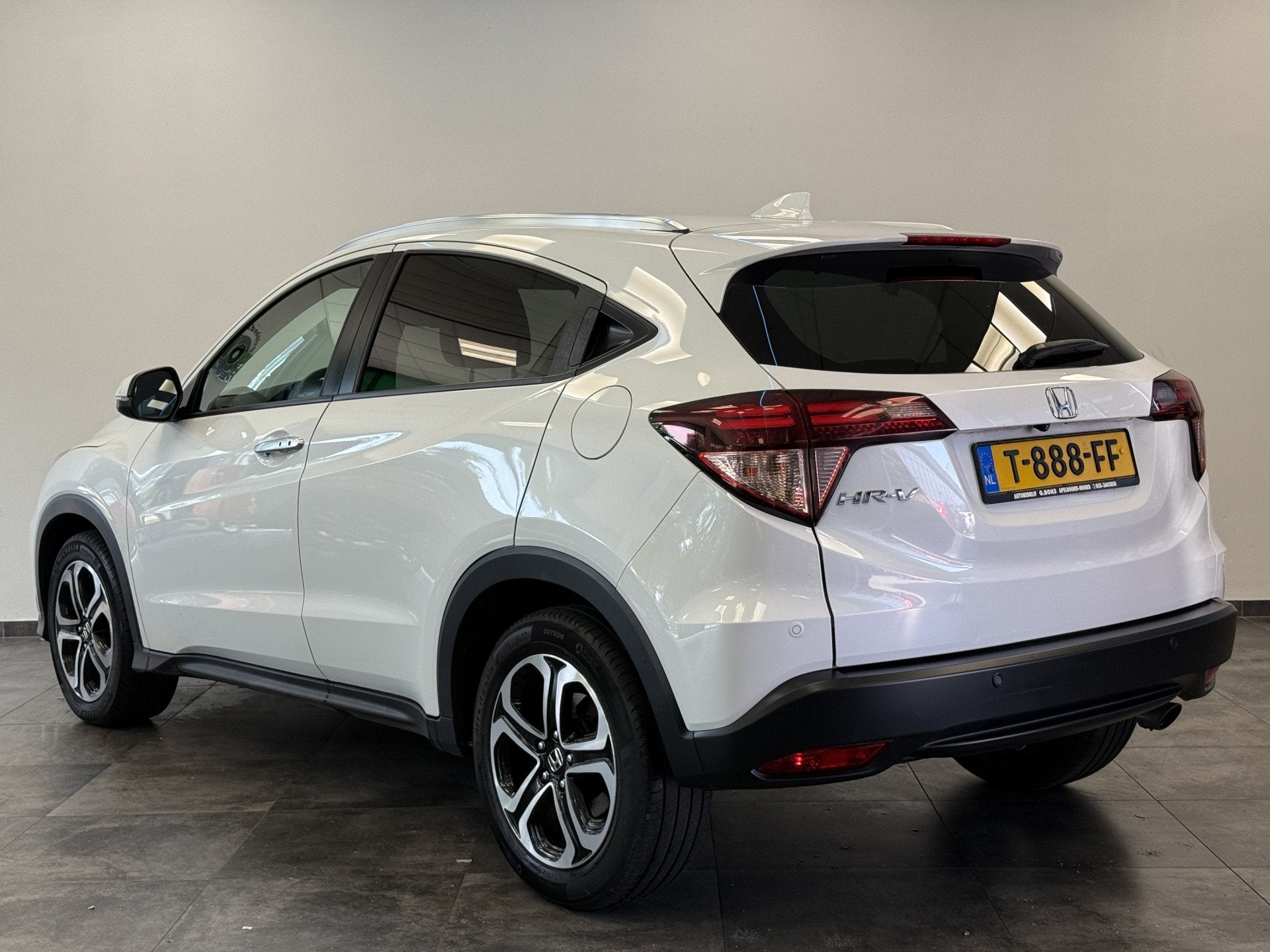 Honda HR-V 1.5 i-VTEC Executive Panoramadak Full-led Navigat, Leder en Stof, Wit, Bedrijf, Automatische klimaatregeling