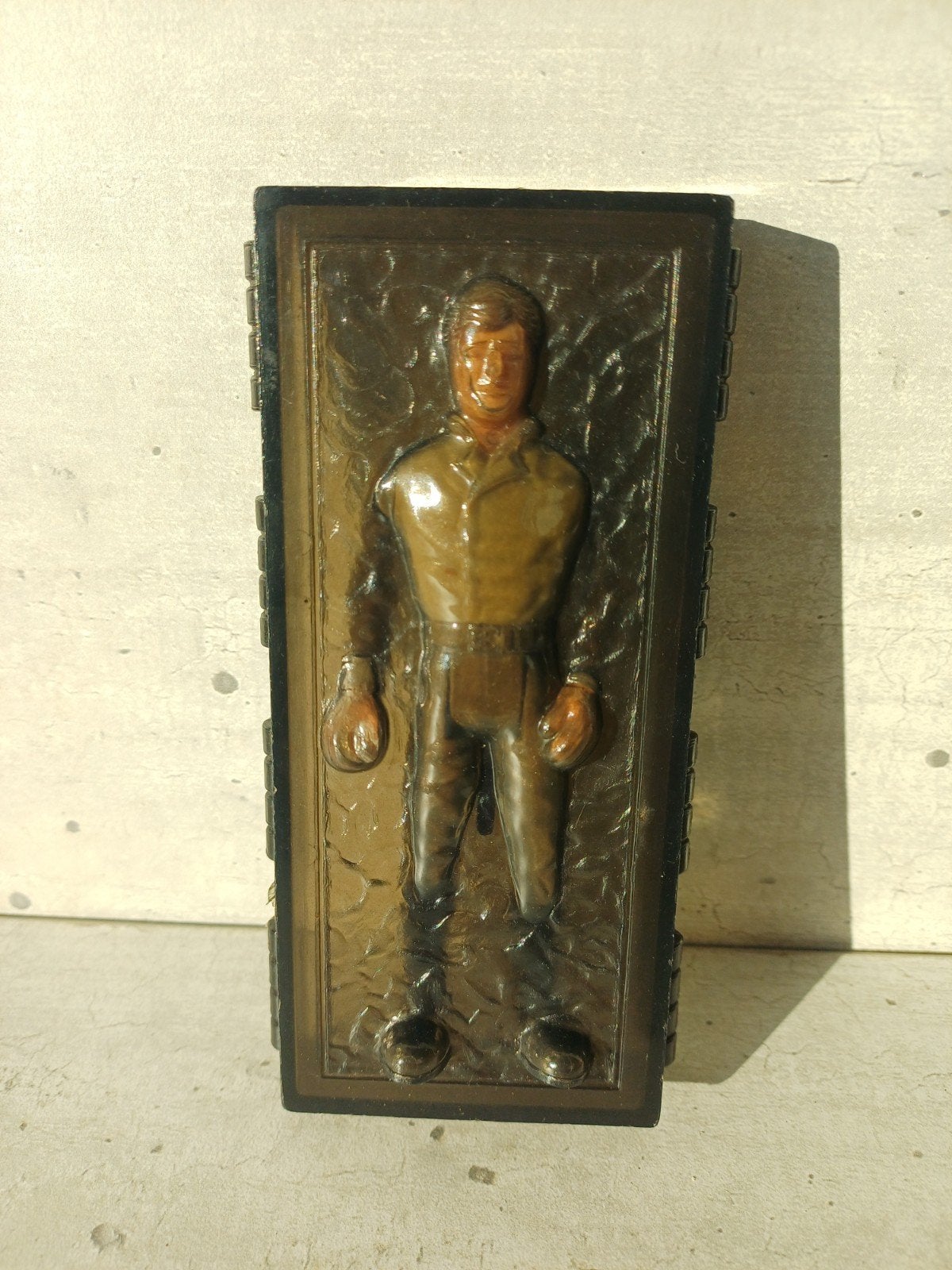 Star Wars vintage Han Solo carbonite, Ophalen of Verzenden, Gebruikt, Actiefiguurtje