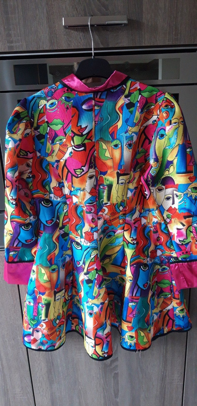jas carnaval Picasso mt 38, Ophalen of Verzenden, Zo goed als nieuw, Maat 38/40 (M), Carnaval