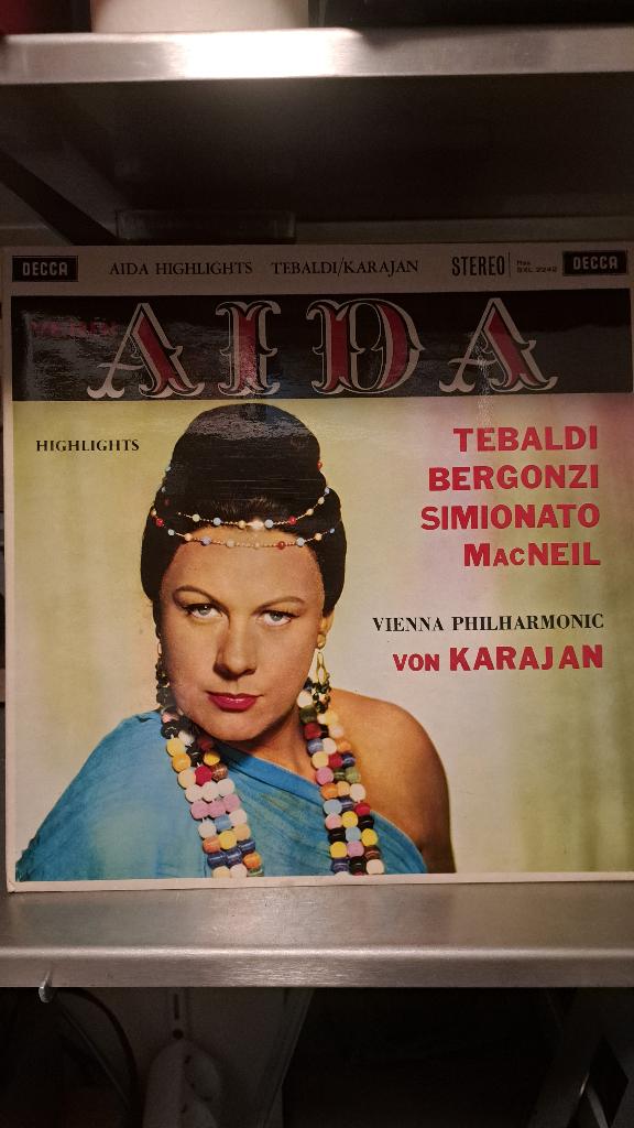 lp Verdi-Aida (Z267-213), Opera of Operette, Ophalen of Verzenden, Zo goed als nieuw, Romantiek