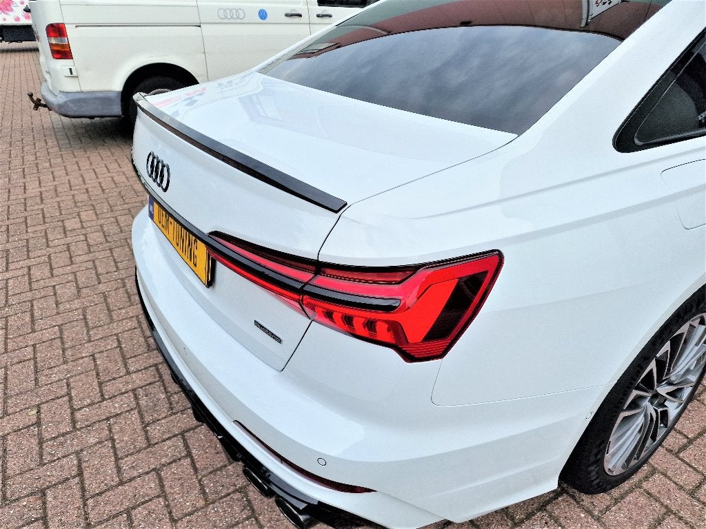 S6 Kofferbak spoiler | Hoogglans zwart | 2018-2025 | sedan, Ophalen of Verzenden