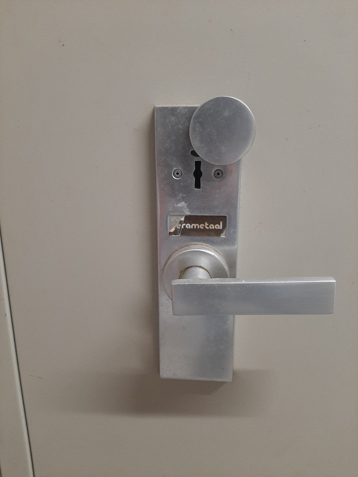 Brandkast sleutel kwijt., Ophalen, Slot