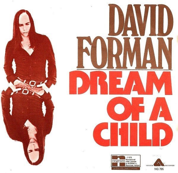 Ruil/koop David Forman Dream Of A Child b/w Treachery (1976), Gebruikt, 7 inch, Pop, Fotohoes