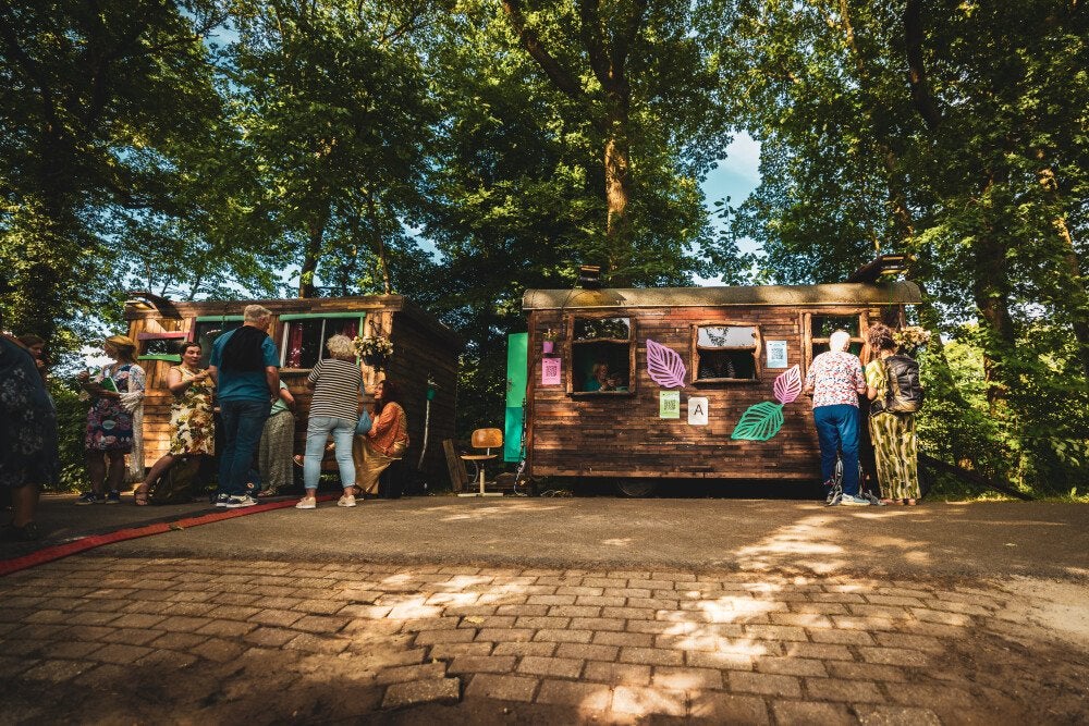 Kassa wagen GRATIS afhalen na FestiValderAa, Ophalen