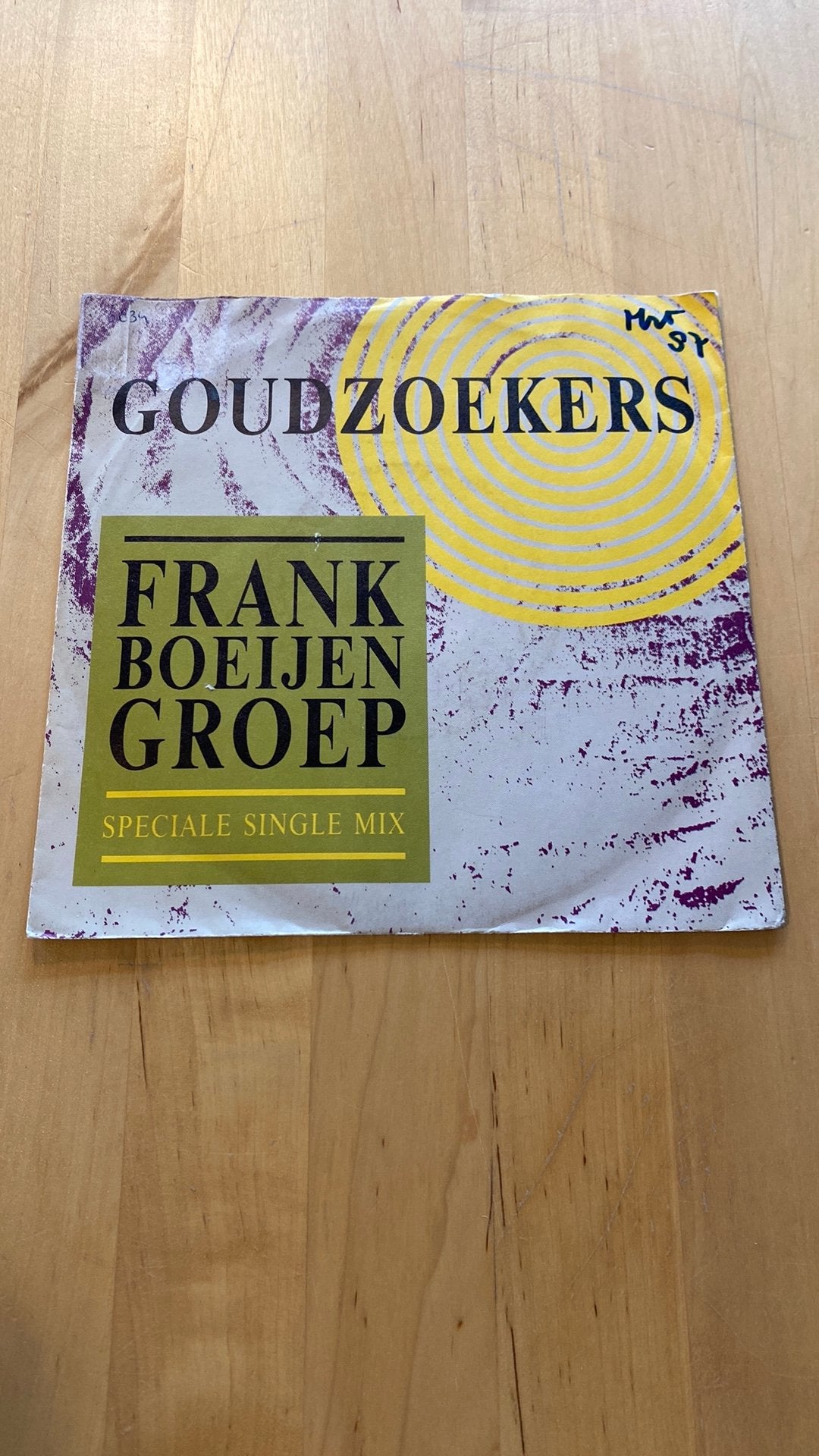 Vinyl single Frank Boeijen Groep - Goudzoekers, Ophalen of Verzenden, Zo goed als nieuw, Nederlandstalig