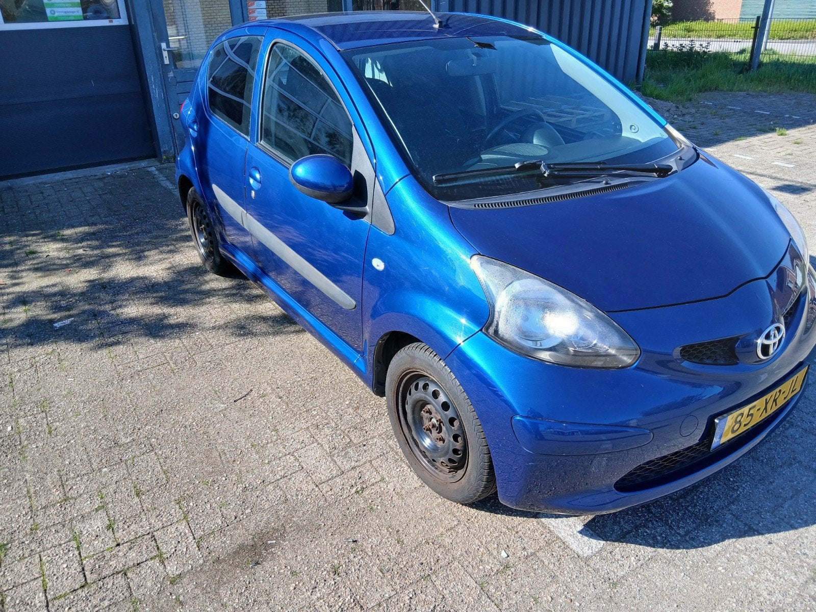 Toyota Aygo  automaat  1.0 12V Vvt-i 5DRS MMT 2007 Blauw, Auto's, Toyota, 68 pk, Origineel Nederlands, Particulier, 998 cc