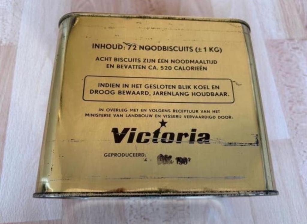 Noodbiscuits 72 stuks ‘60 Victoria, Ophalen, Overige