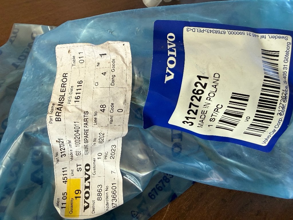 Volvo D5 brandstofleiding/ brandstofpijpset, Ophalen of Verzenden, Nieuw, Volvo