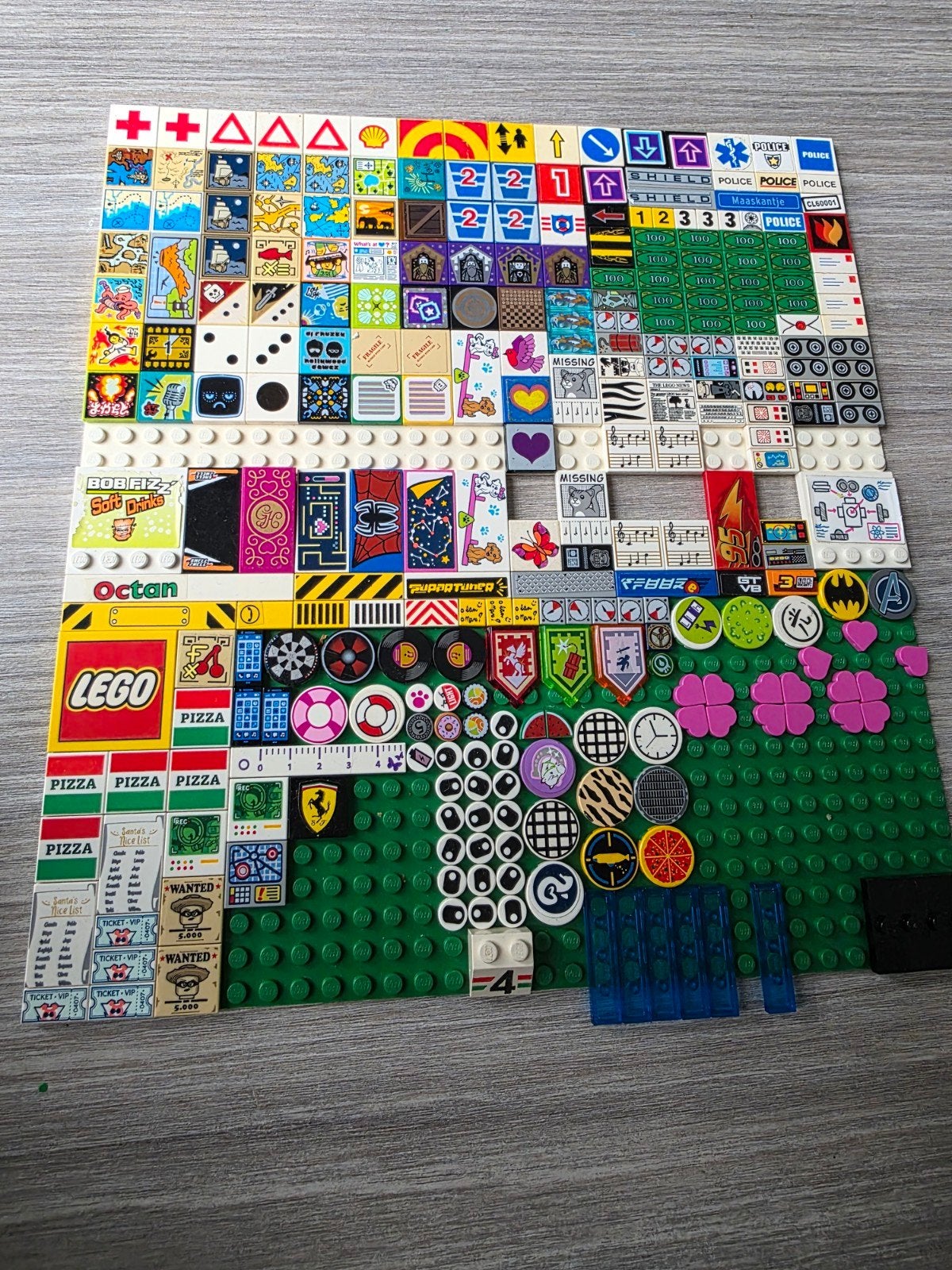 lego tiles, Ophalen of Verzenden
