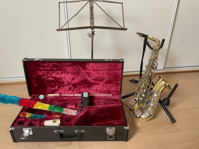 Nieuwe alt saxofoon, Ophalen, Nieuw, Alt, Met koffer