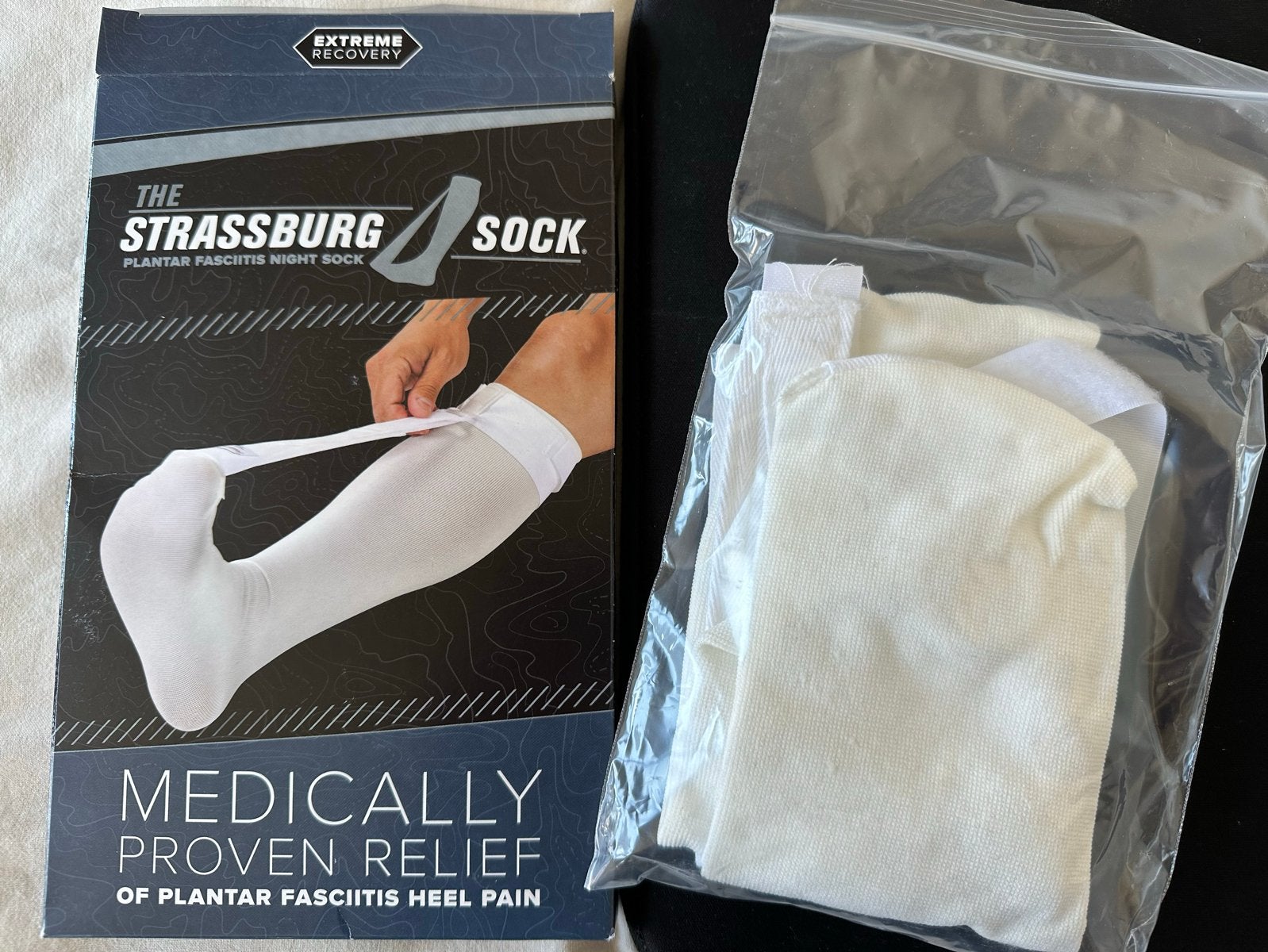 The Strassburg Sock-  nachtspalk bij hielpijn & hielspoor, Diversen, Ophalen of Verzenden, Zo goed als nieuw