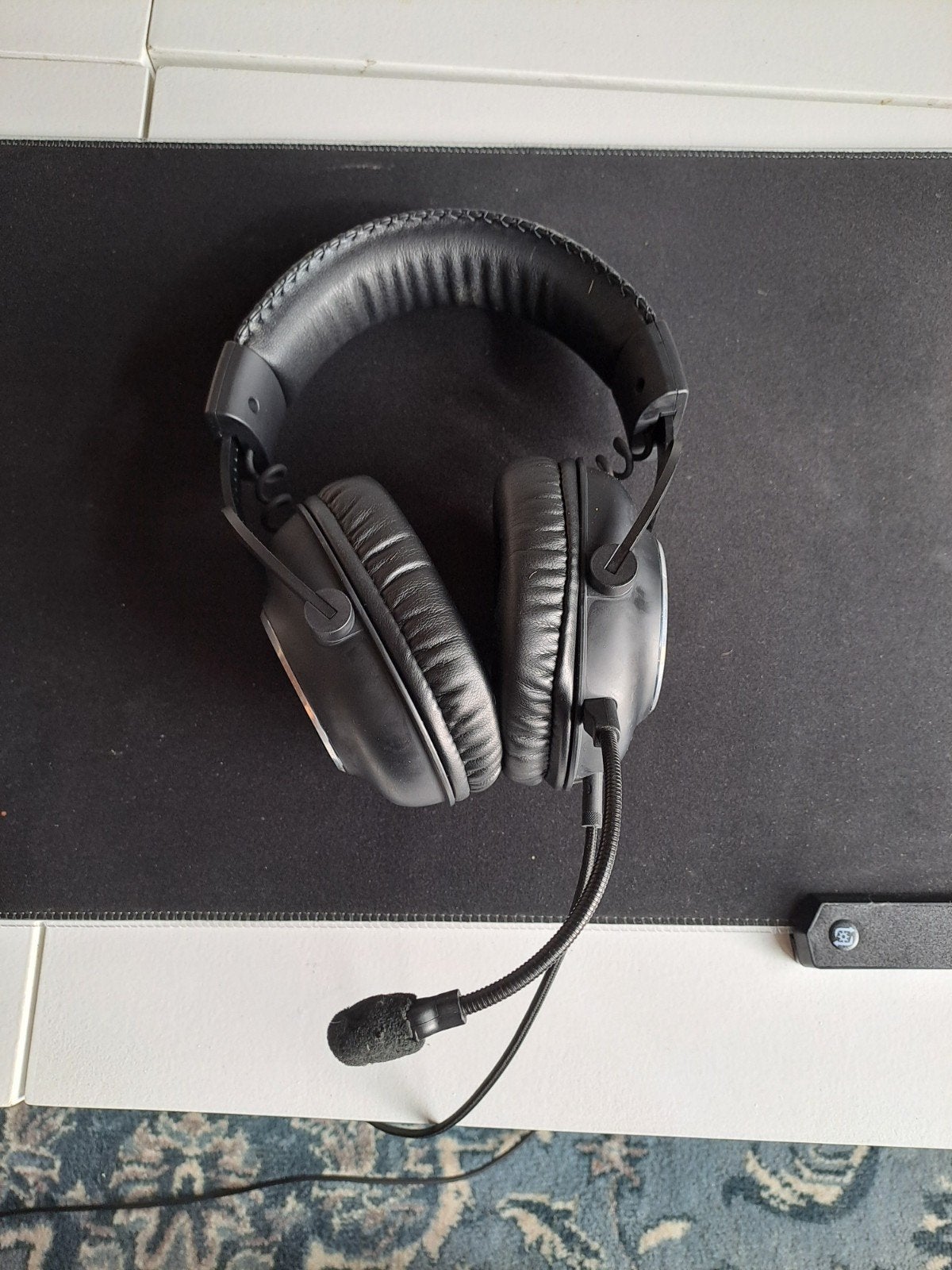Logitech G Pro X Gaming Headset - Zwart, Gebruikt, Logitech, Ophalen of Verzenden, Microfoon, Zwart