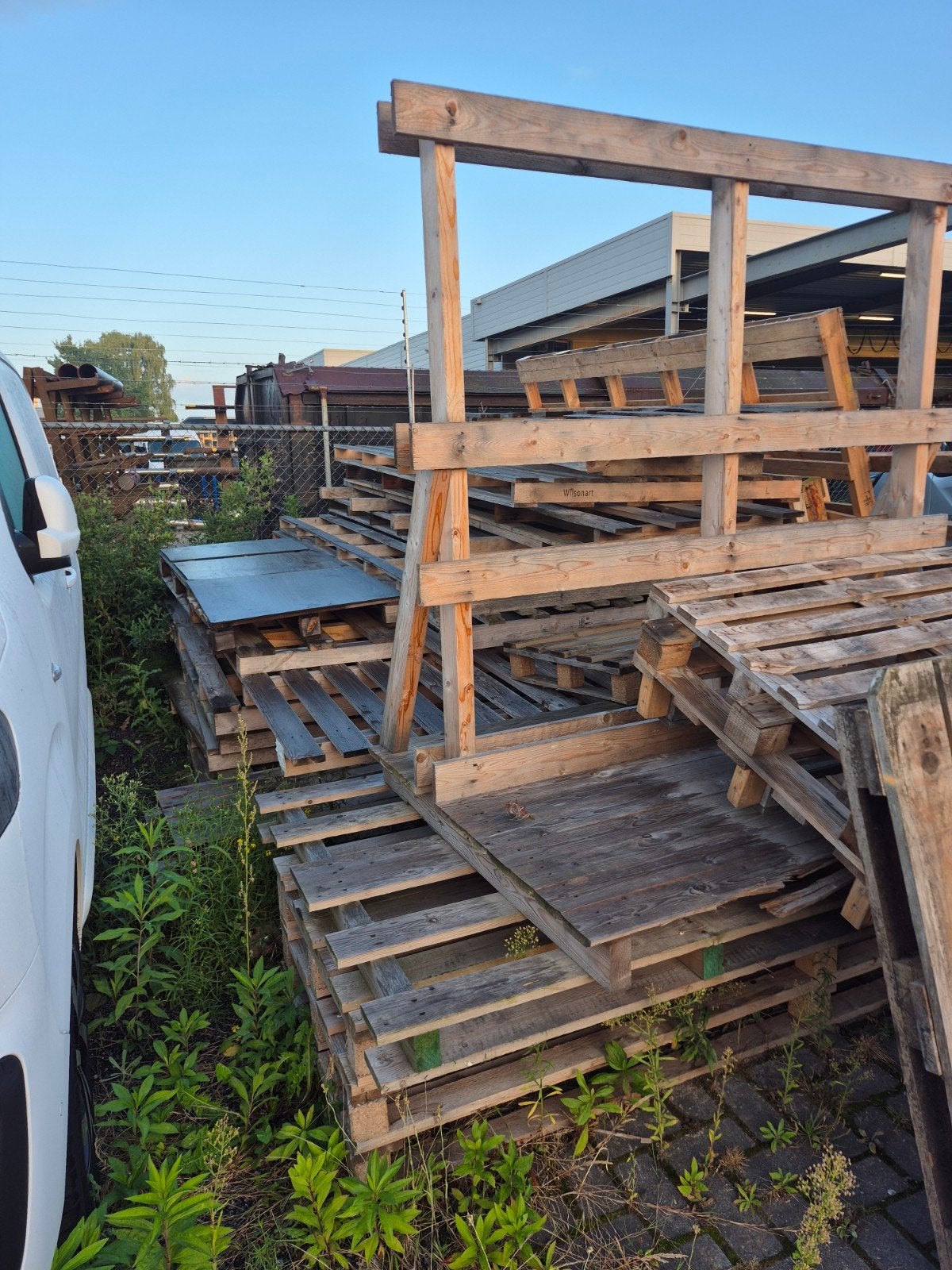Diverse pallets gratis - ideaal voor projecten, Ophalen, Gebruikt, 300 cm of meer, Overige houtsoorten