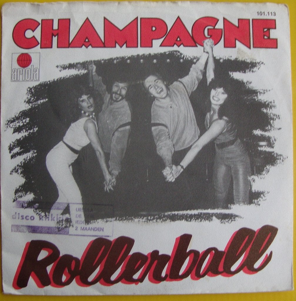 Champagne - Rollerball (7'' Vinyl Single), Gebruikt, 7 inch, Pop, Overige typen