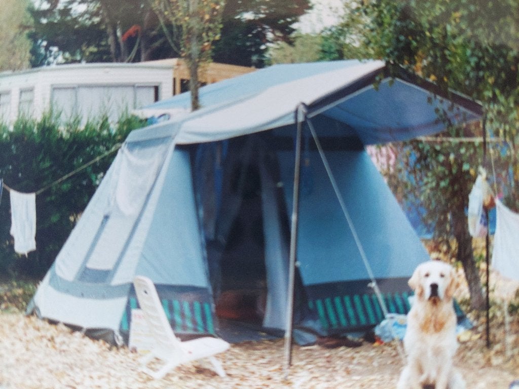 Bungalowtent Garda 2, Caravans en Kamperen, Tenten, tot en met 2, Zo goed als nieuw, Ophalen