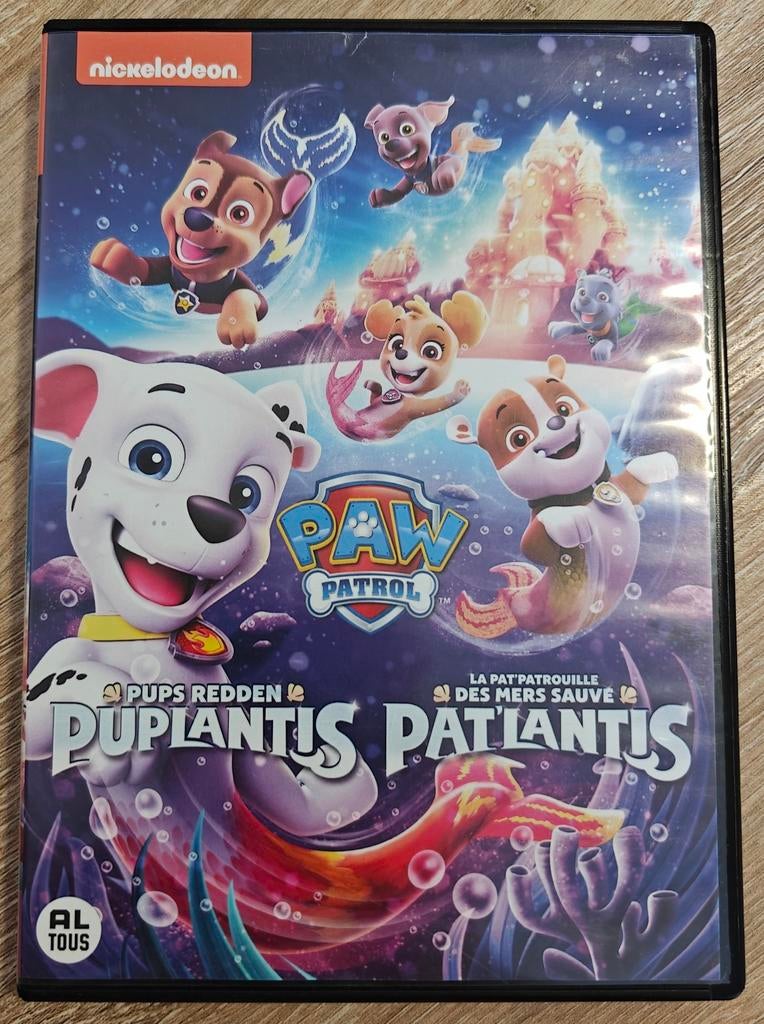DVD - Paw Patrol: Pups redden puplantis, Europees, Tekenfilm, Alle leeftijden, Ophalen of Verzenden