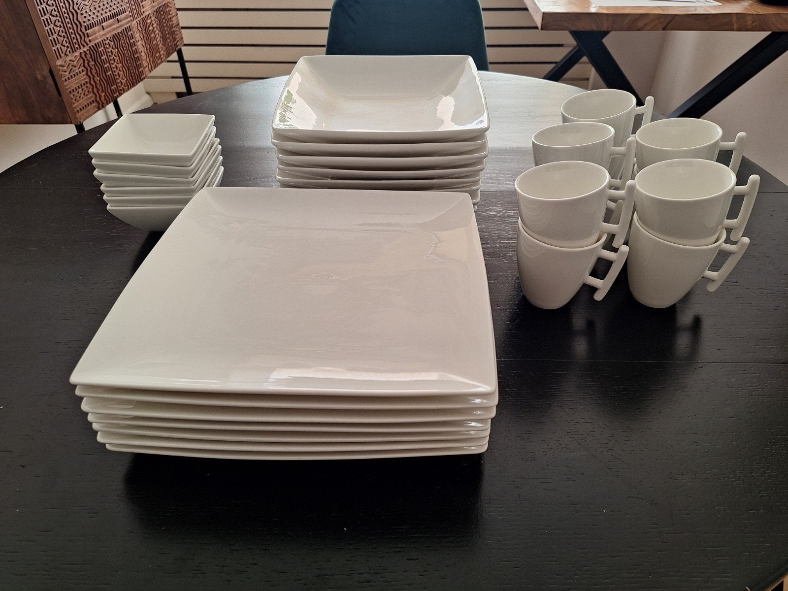 Servies Yong Squito min. 6-persoons, Ophalen, Gebruikt, Effen, Porselein