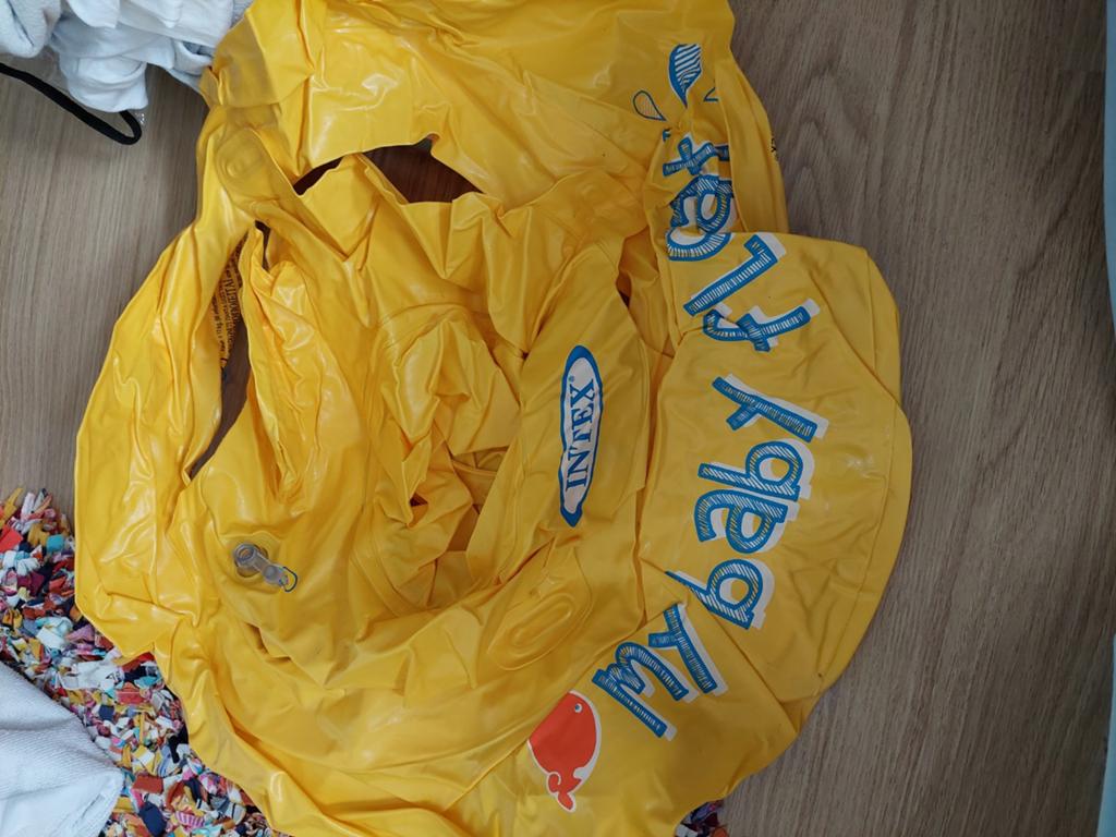 Intex My Baby Float zwemband geel, Ophalen of Verzenden