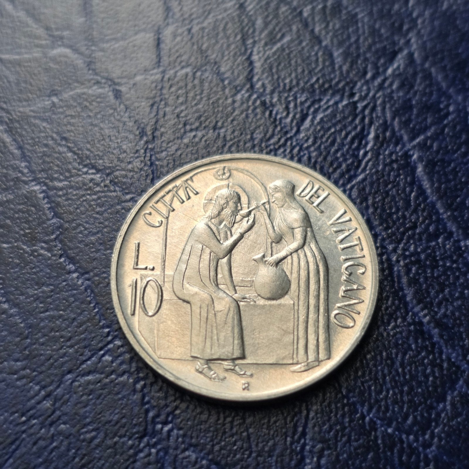 10 lire 1981 Vaticaan munt - Johannes Paulus II, Ophalen of Verzenden, Overige landen, Losse munt