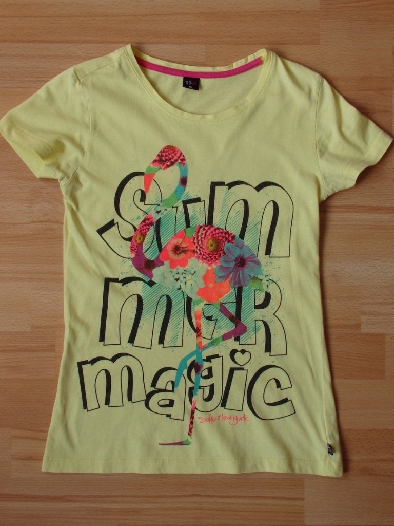 T-shirt flamingo van Soho maat 152, Ophalen, Gebruikt, Meisje, Soho