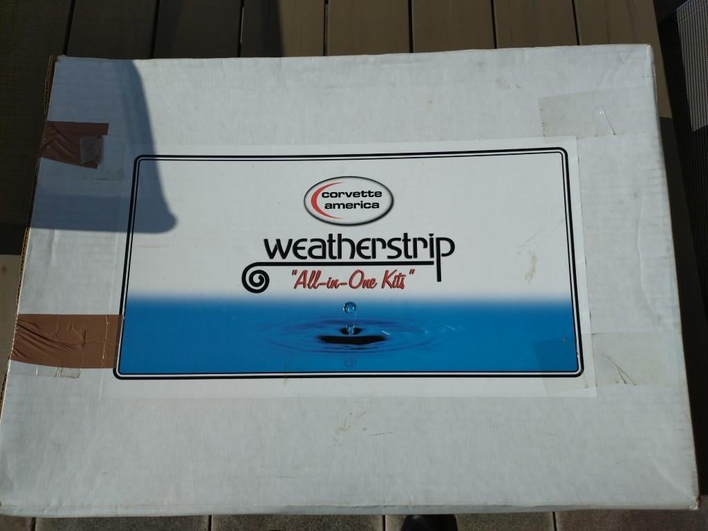 Corvette 1978-82 Weatherstrip kit, Ophalen, Nieuw, Chevrolet