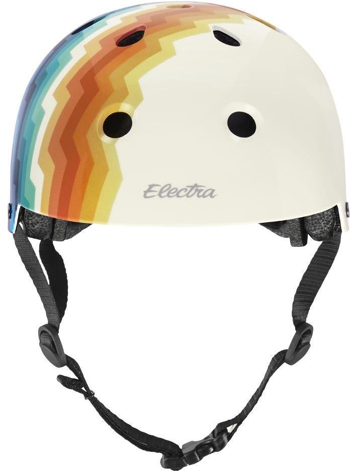 Electra fietshelm met regenboogpatroon, Fietsen en Brommers, Fietsaccessoires | Fietshelmen, Ophalen