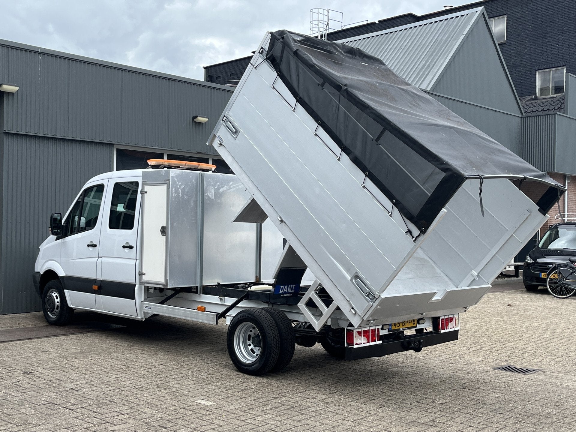 Mercedes-Benz Sprinter 513 2.2 CDI Kipper Snipperopbouw Snip, 2965 kg, Euro 5, Stof, Gebruikt
