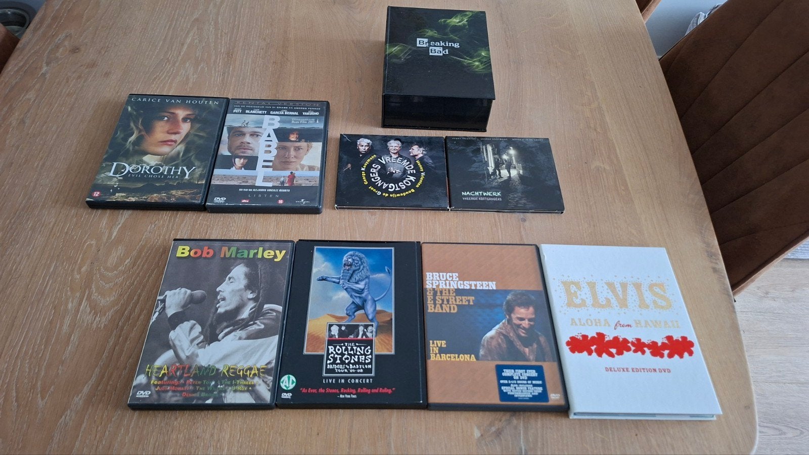 Diverse DVD en Blu-ray collectie: films en concerten, Ophalen, Engels, Nederlands, Zo goed als nieuw