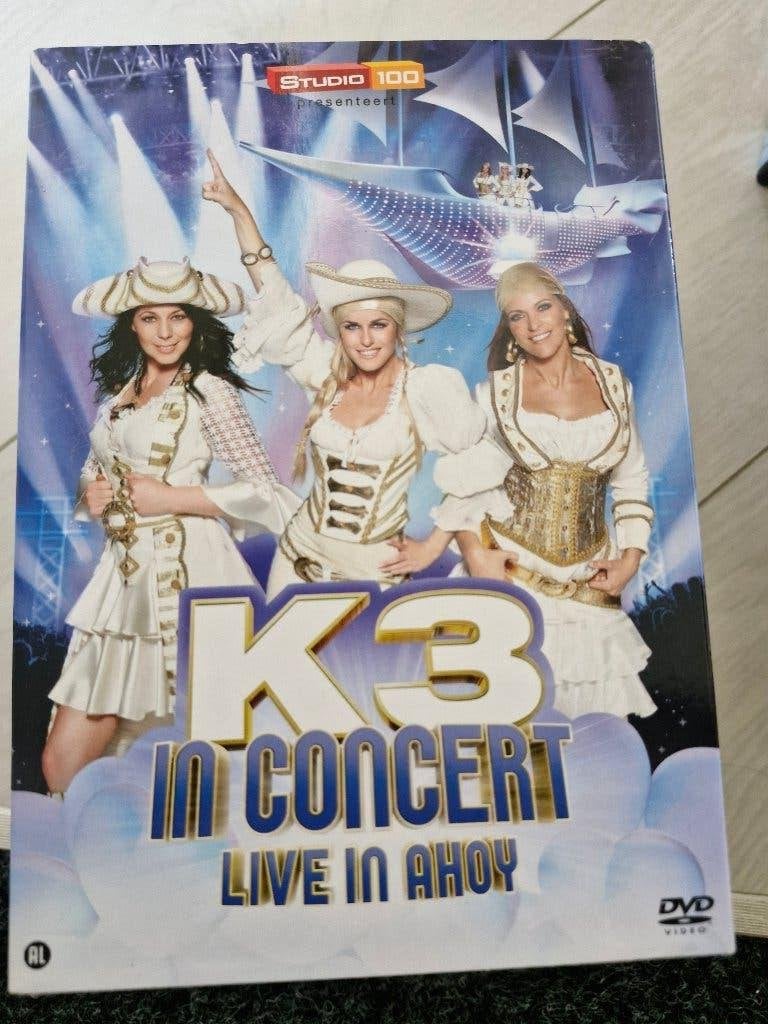 Dvd K3 in concert, Alle leeftijden, Ophalen of Verzenden, Zo goed als nieuw