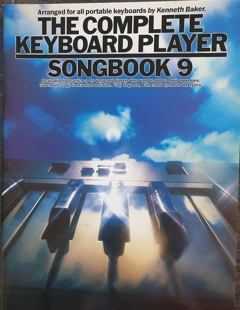 Bladmuziek/The Complete Keyboard PLayer Songbook 9, Ophalen of Verzenden, Keyboard, Populair, Nieuw