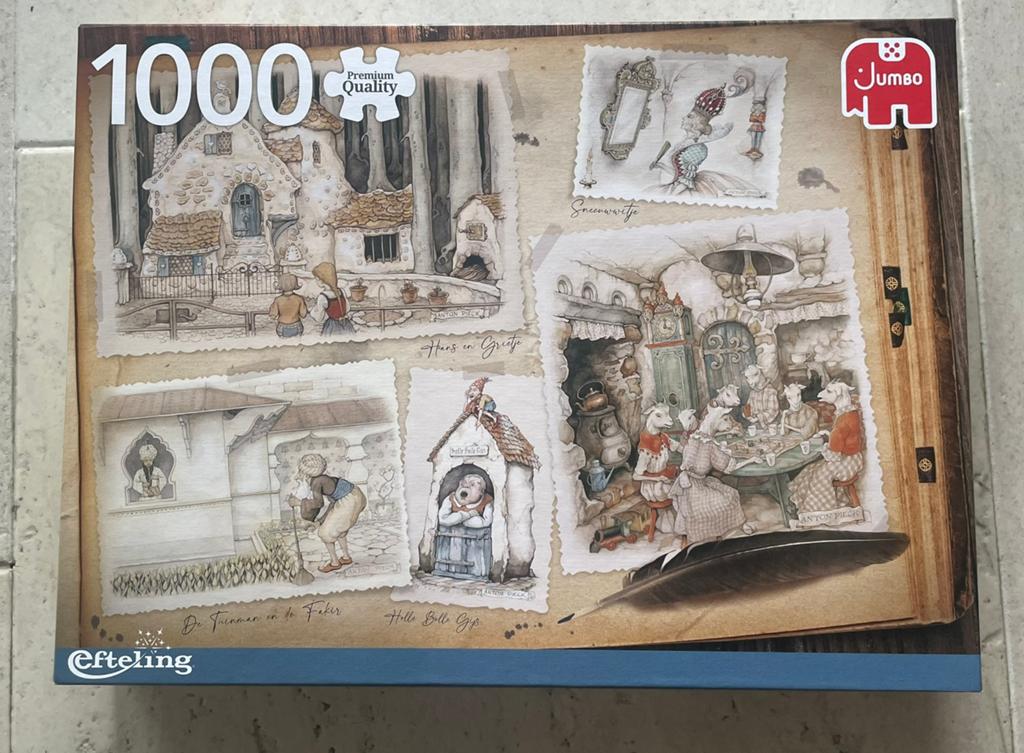 Anton Pieck 1000 stukjes Jumbo, Ophalen of Verzenden, 500 t/m 1500 stukjes, Nieuw