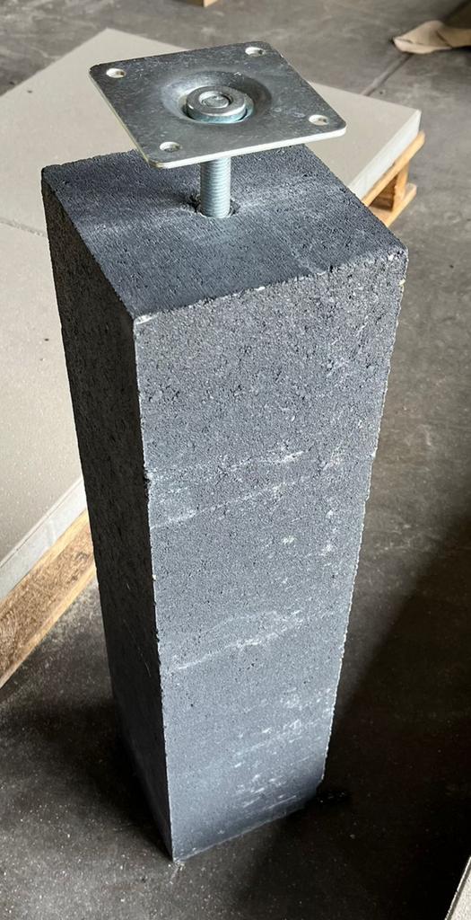 Betonpoer 60x15x15cm AANBIEDING 14,80 ps, Ophalen, Zo goed als nieuw