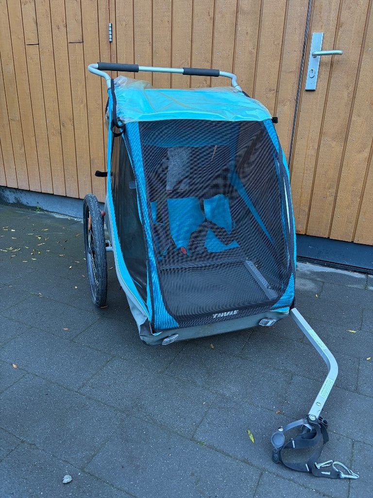 Thule coaster 2pers. fietskar, Gebruikt, Opvouwbaar, Ophalen of Verzenden, 40 tot 60 kg