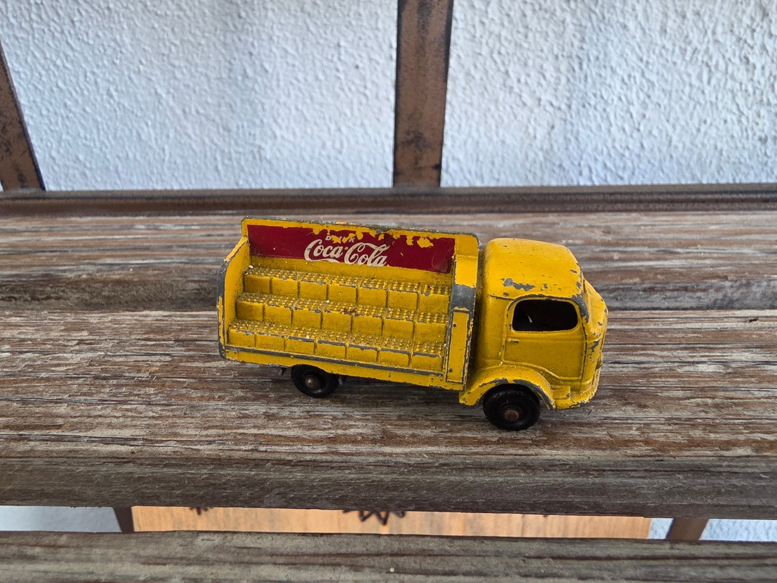 Vintage Matchbox Karrier Bantam Coca-Cola Truck, Ophalen, Gebruikt