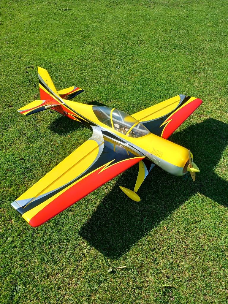 Sebart Sukhoi 50E vliegklaar, als nieuw, Ophalen, Zo goed als nieuw, Elektro, RTF (Ready to Fly)