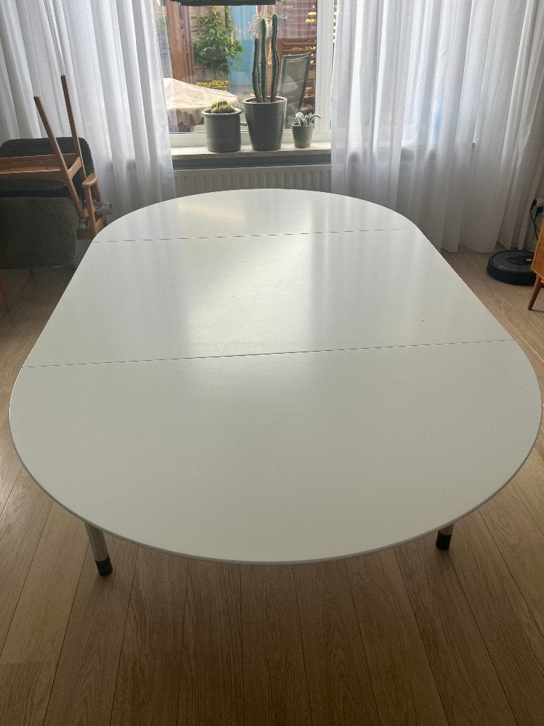 Arco eettafel ovaal, Huis en Inrichting, Ophalen, 100 tot 150 cm, Zo goed als nieuw, 150 tot 200 cm