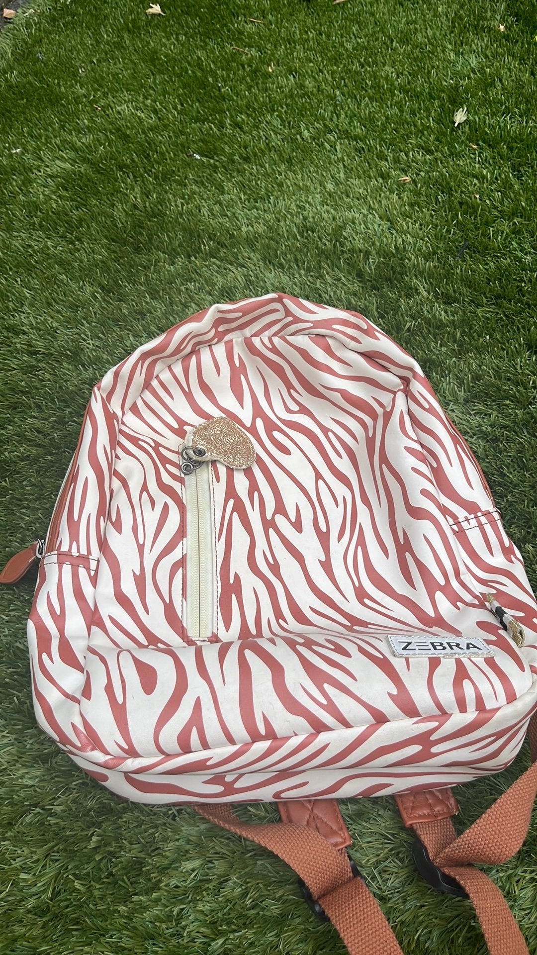 Mooie rugtas van het merk zebra, Gebruikt, Bruin, Rugtas, Ophalen of Verzenden