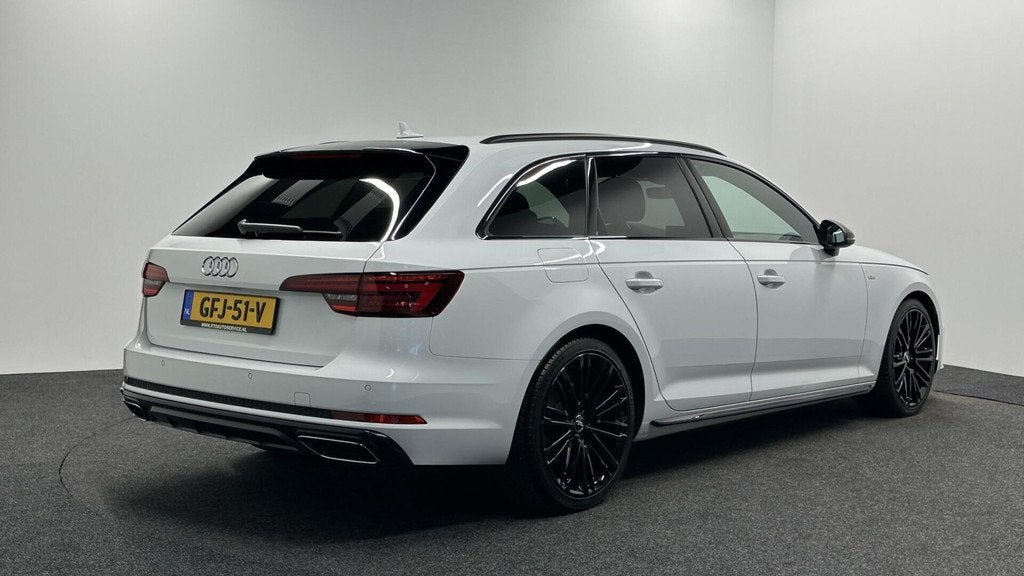 Audi A4 Avant 40 TFSI S edition CARPLAY ECC NAVI ADAPTIEF CR, Gebruikt, Wit, Automatische klimaatregeling, Autotrust
