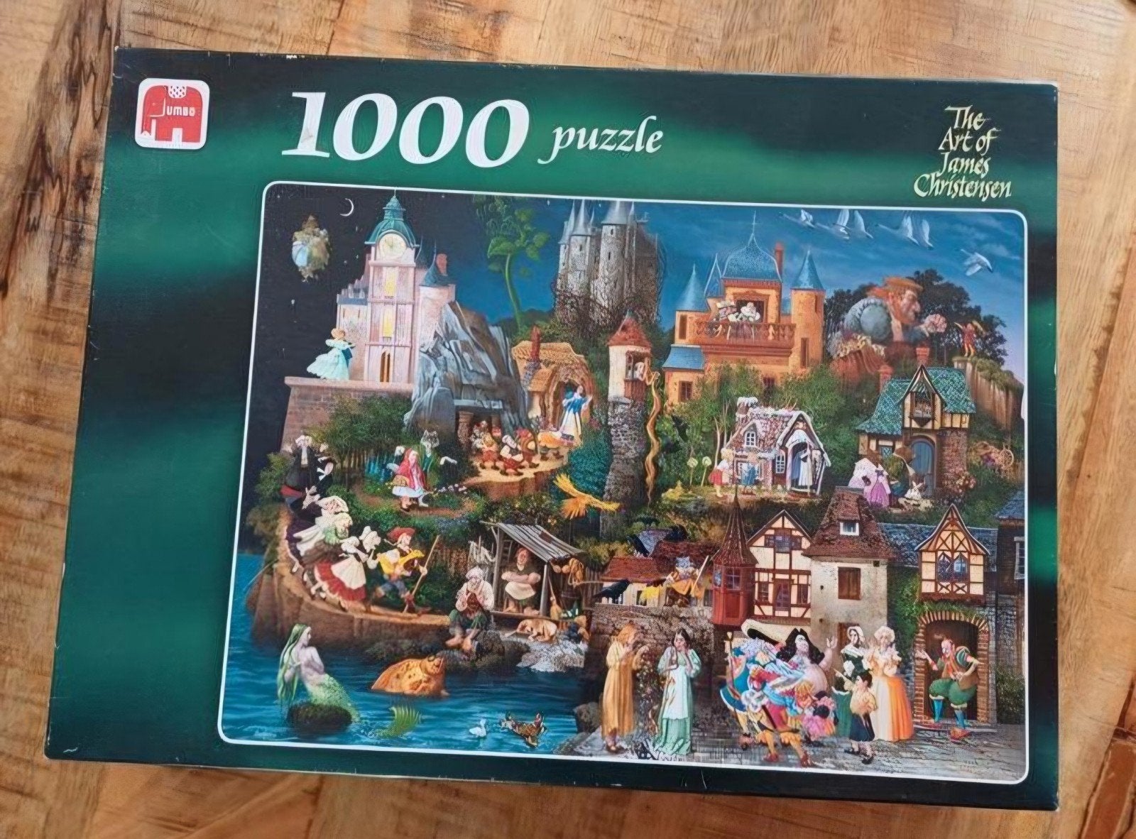 Sprookjes puzzel, Ophalen, 500 t/m 1500 stukjes, Gebruikt