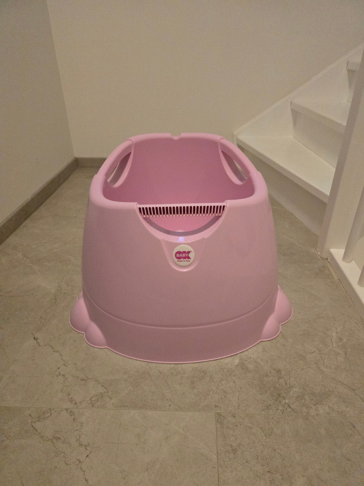 Opla douche zit/babybadje, Kinderen en Baby's, Badjes en Verzorging, Zo goed als nieuw, Badzitje of Badring, Standaard, Ophalen