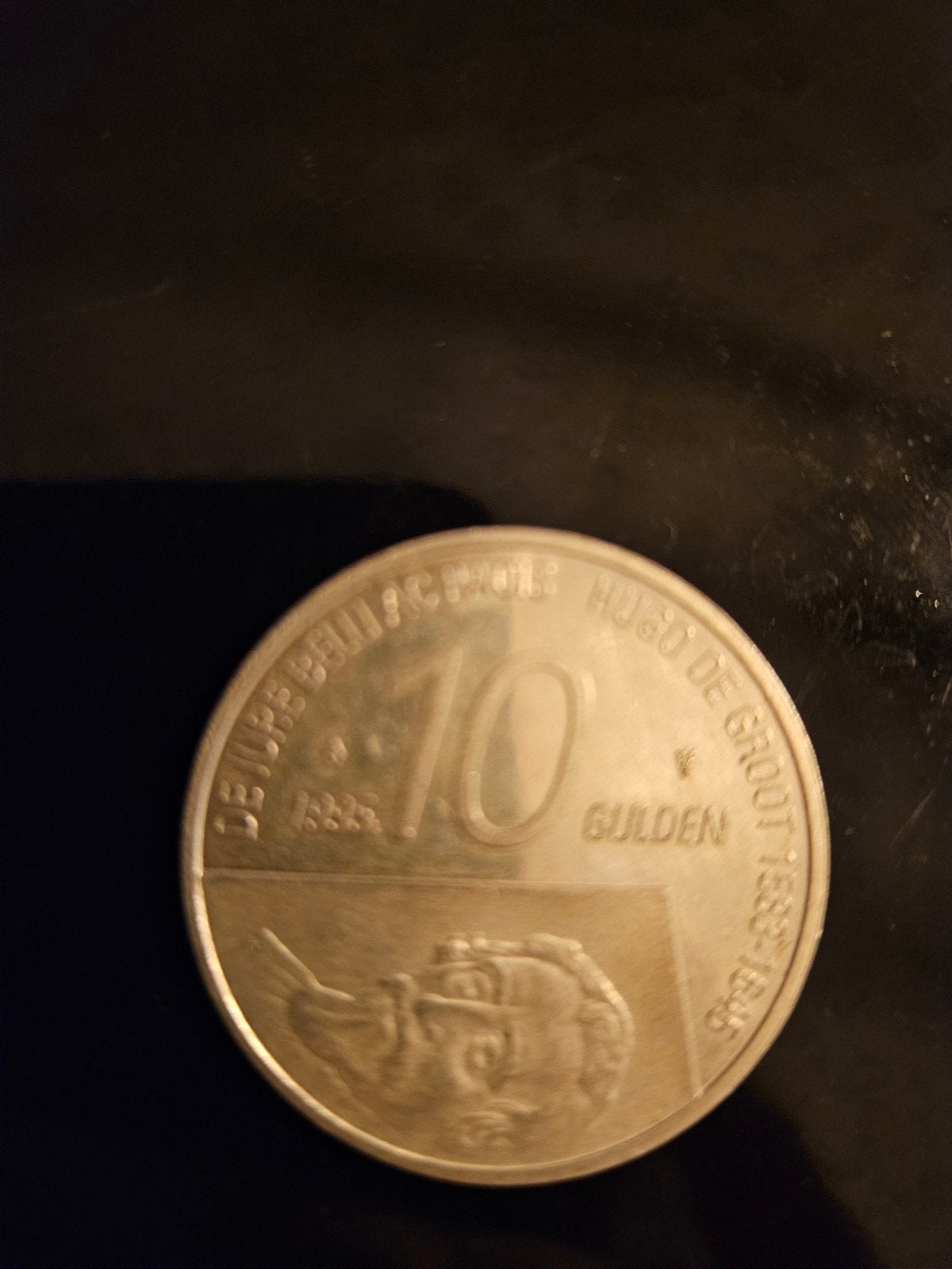 10 Gulden munt Koningin Beatrix 1992 Hugo de Groot, Postzegels en Munten, Munten | Nederland, Ophalen, Koningin Beatrix, 10 gulden