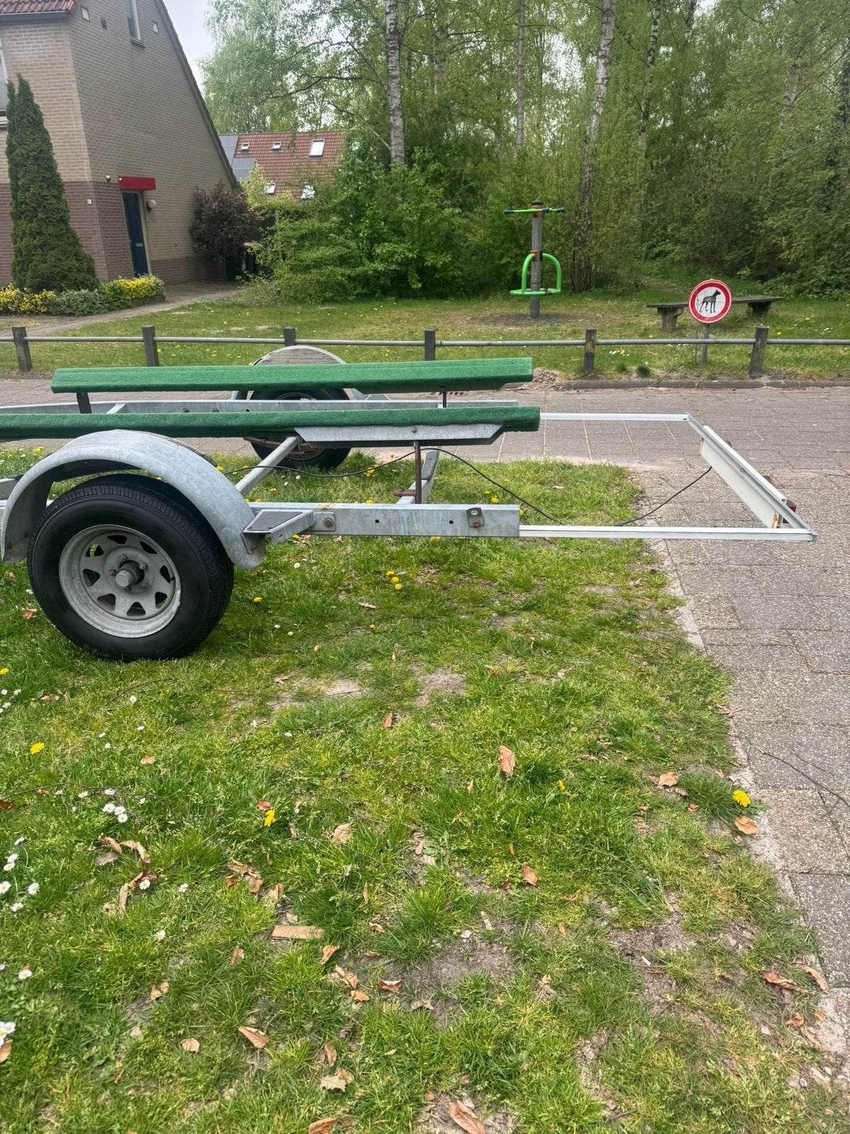 Boottrailer, Ophalen, Gebruikt, 6 tot 9 meter, Overige typen