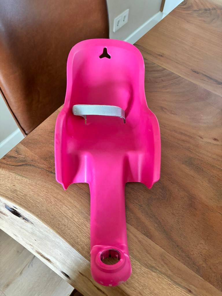BTWIN Decathlon poppenzitje voor fiets roze, Fietsen en Brommers, Fietsen | Kinderfietsjes, Ophalen, Zo goed als nieuw, Minder dan 16 inch